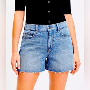 LOFT Blue Jean Shorts
